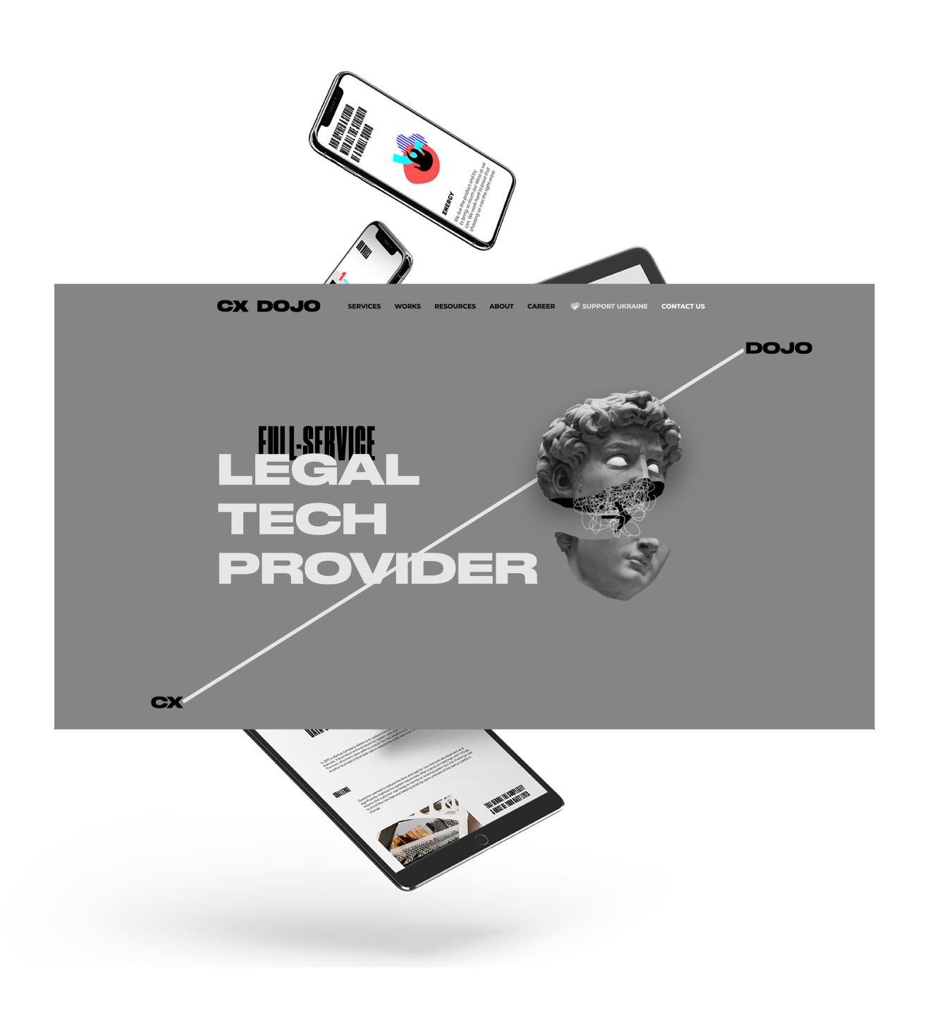 CX Dojo — portfolio preview and case-study cover