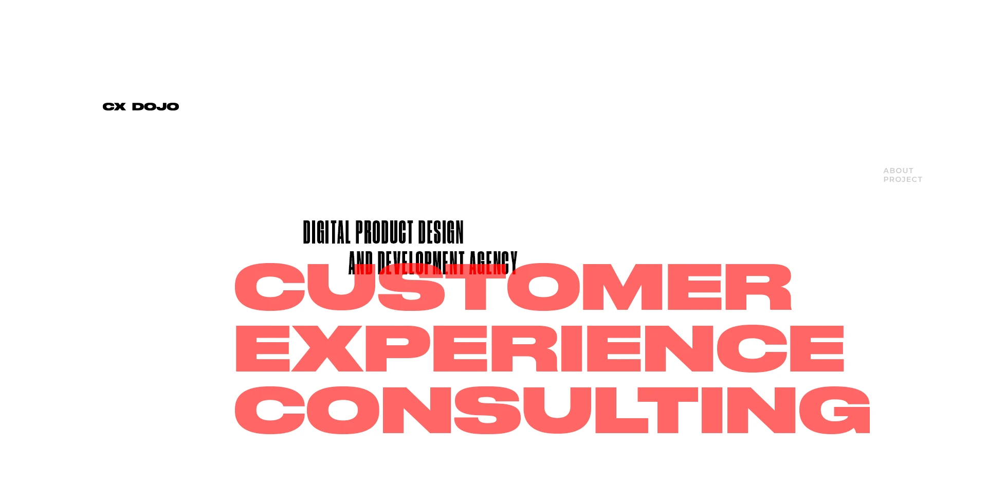 CX Dojo — design presentation, frame 1
