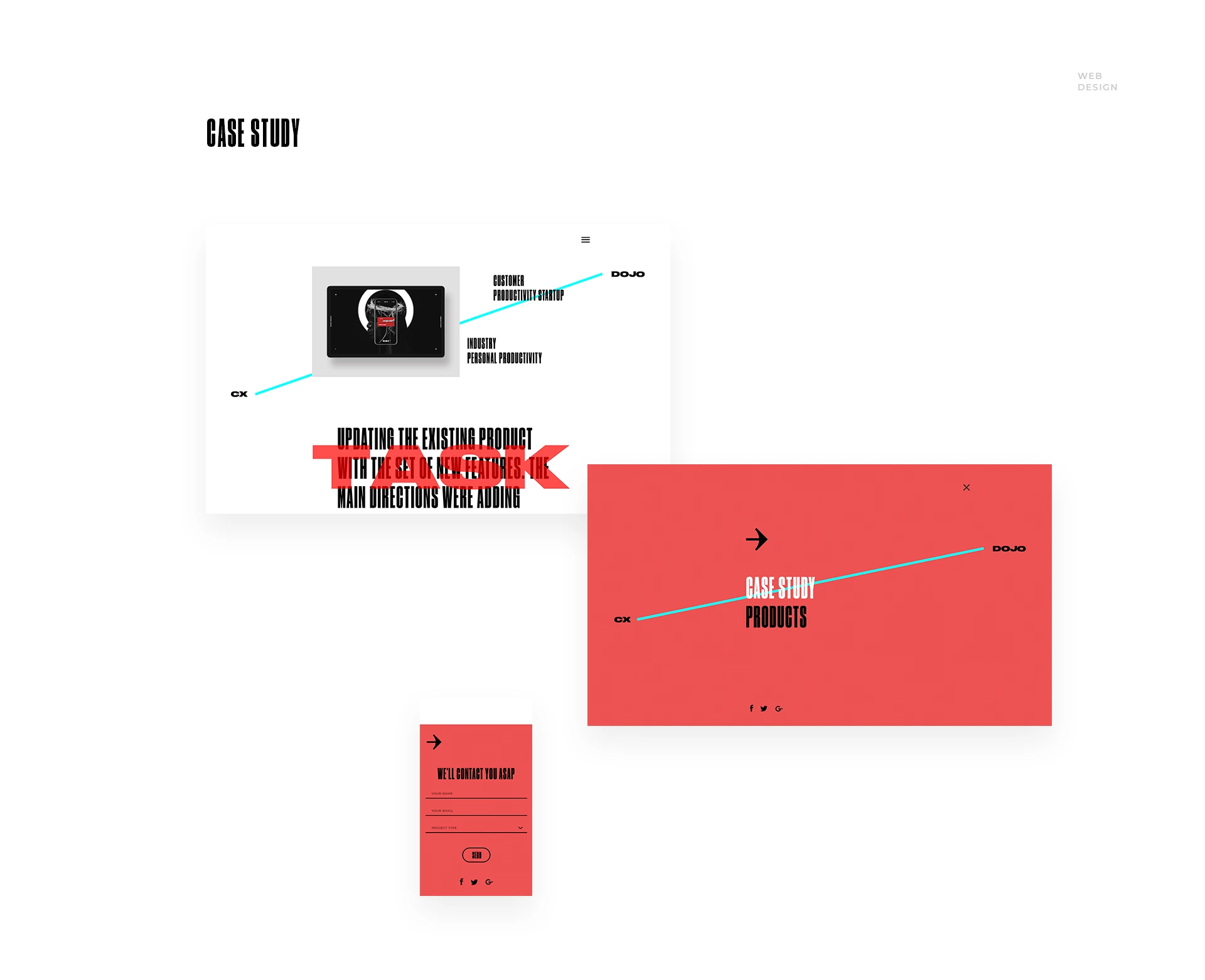 CX Dojo — design presentation, frame 18