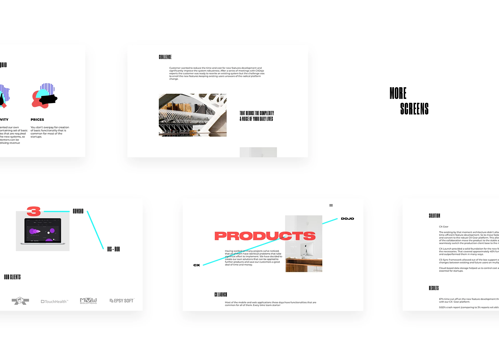 CX Dojo — design presentation, frame 20