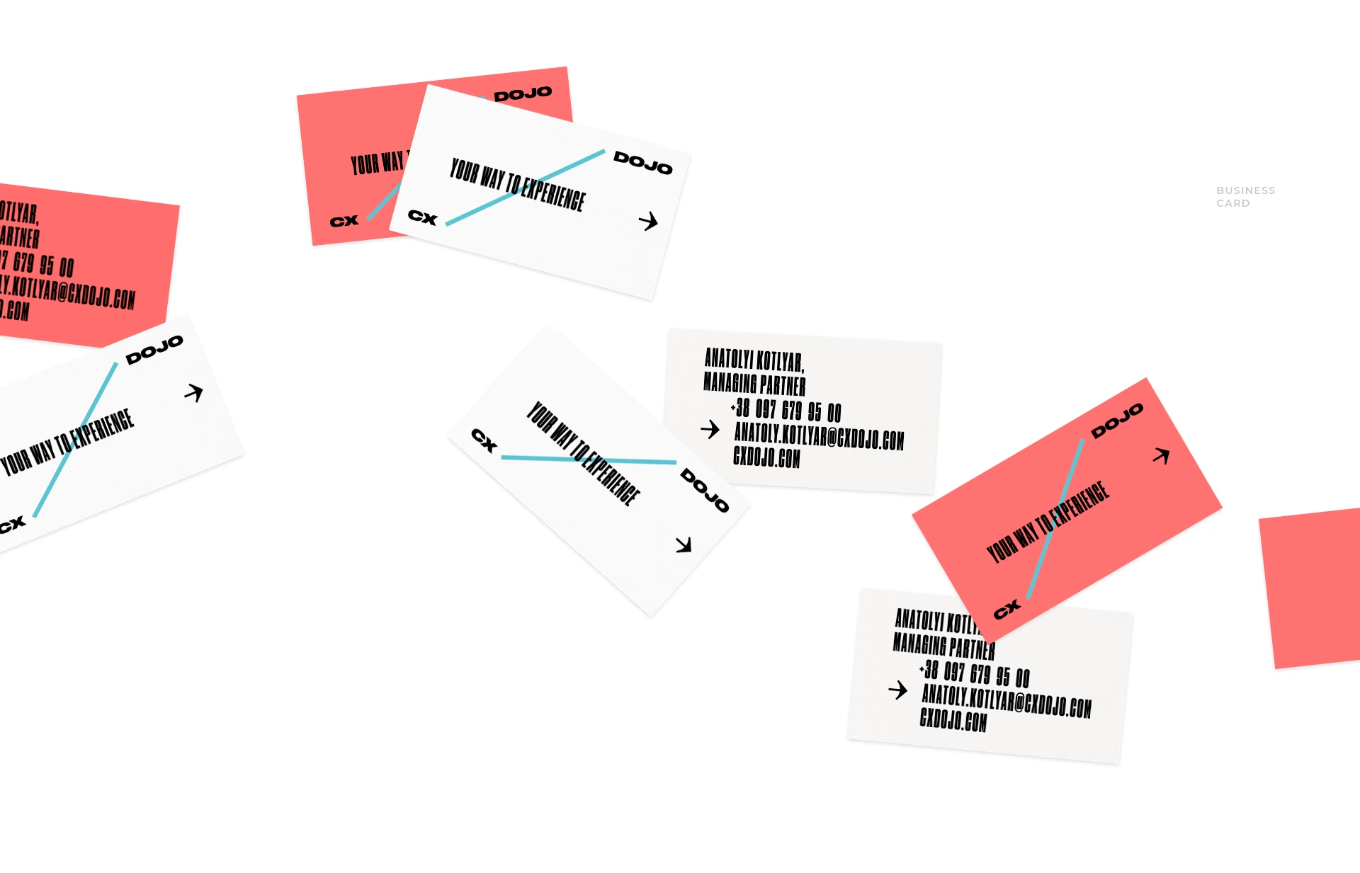 CX Dojo — design presentation, frame 3