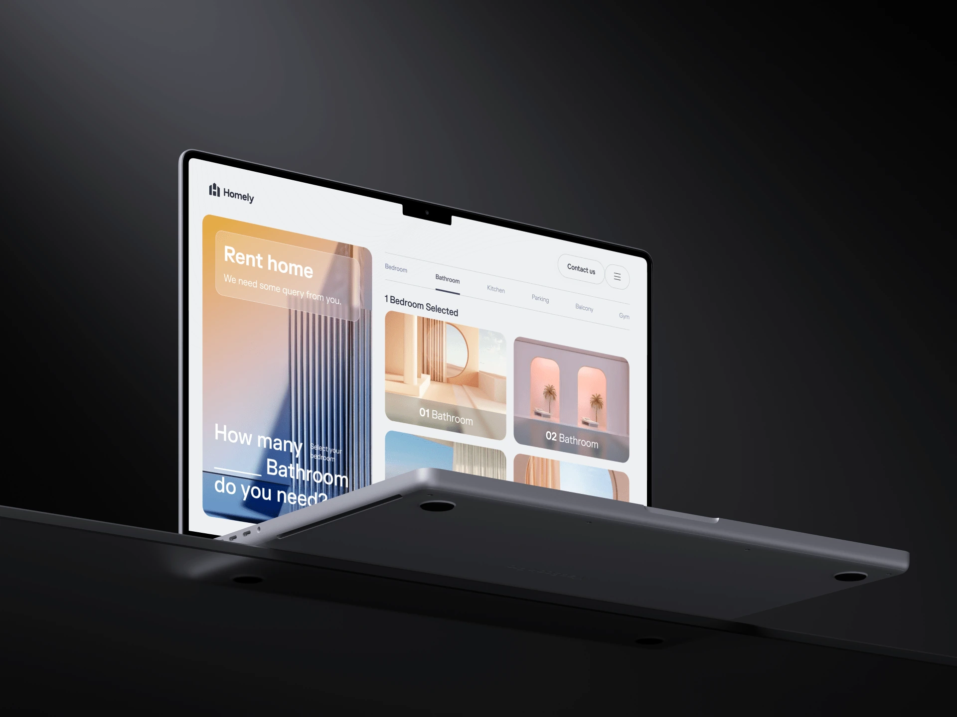 Homely — design presentation, frame 13