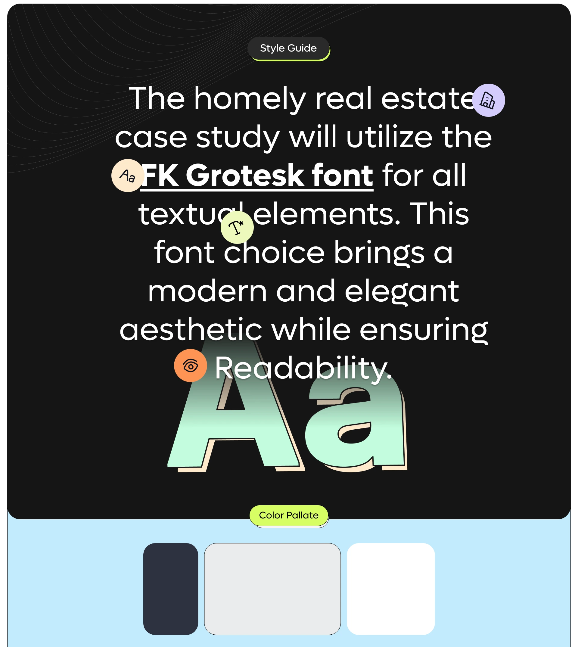 Homely — design presentation, frame 4