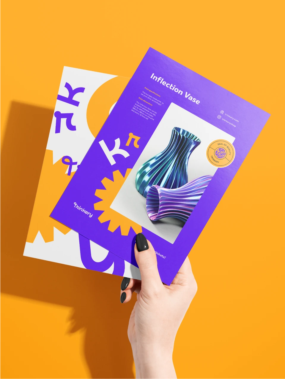 Trinkery — design presentation, frame 8