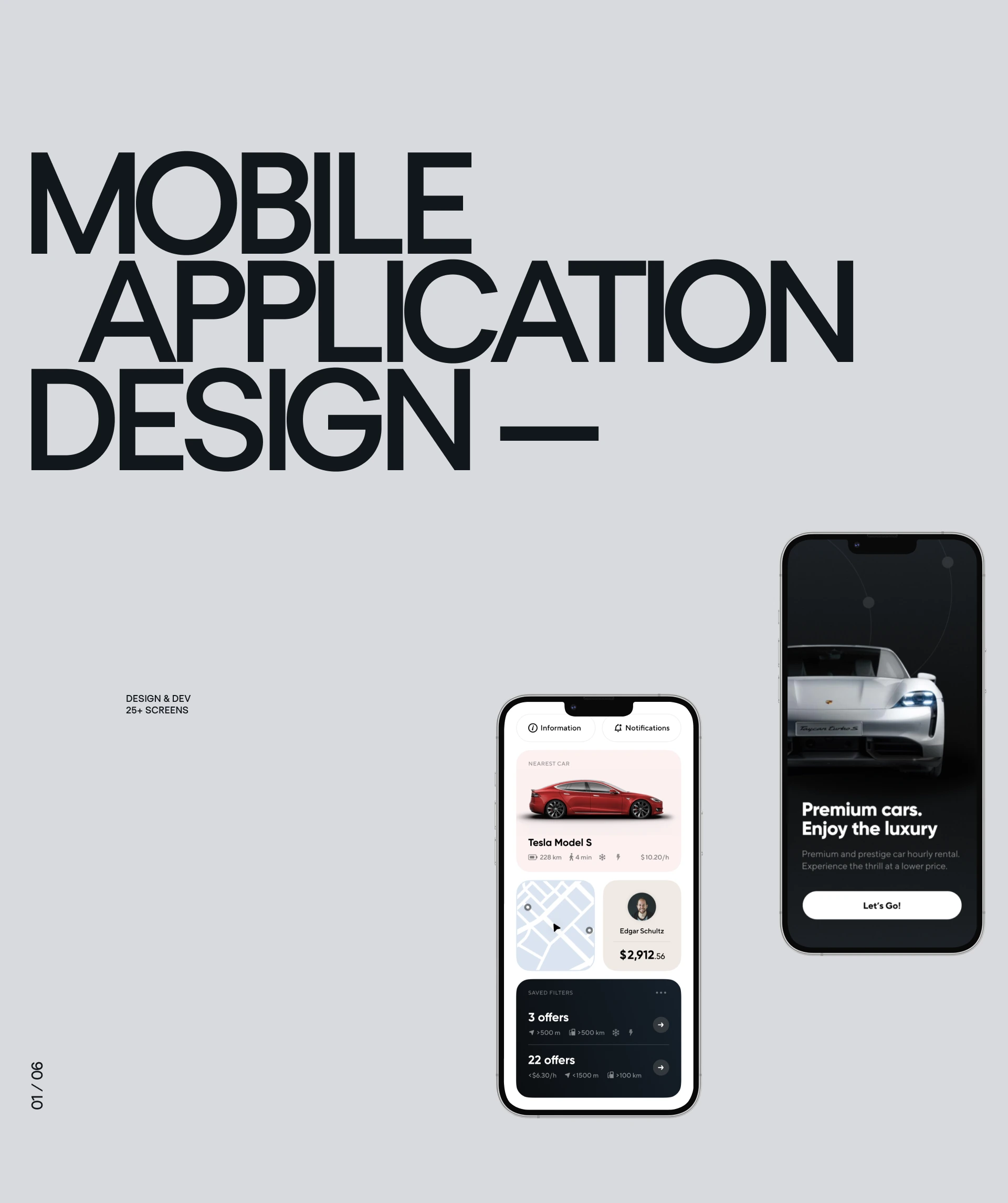 Unique — design presentation, frame 5